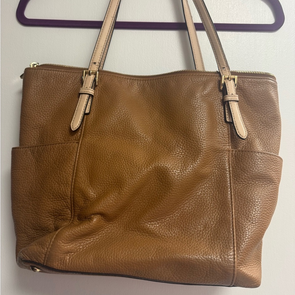 Michael Kors Tan Leather Tote